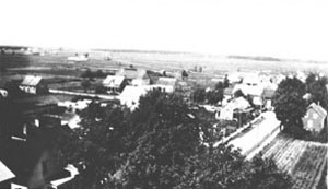 Vue du village vers 1930