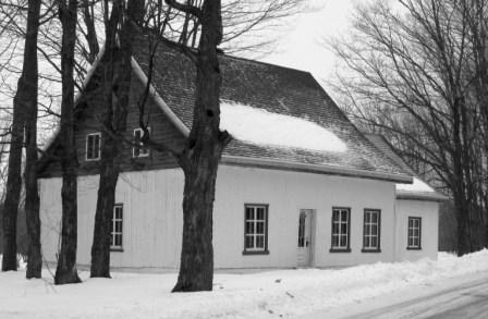 Maison construite en 1794 sur le chemin Terre Rouge. Une des concessions de colonisation de la seigneurie de Tilly.